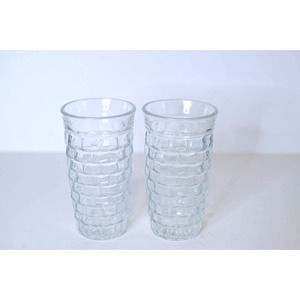 Clear Indiana Glass "American" Tumblers